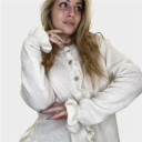 cardigan con arricciature france